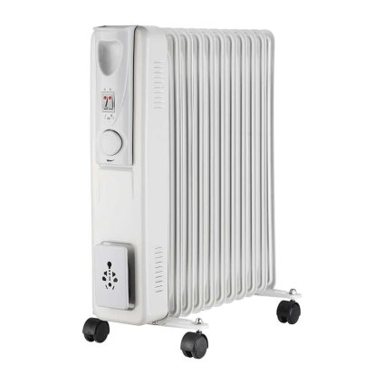 OR02 olajradiátor 2500W, fehér