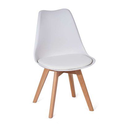 Volcan étkezőszék, fehér