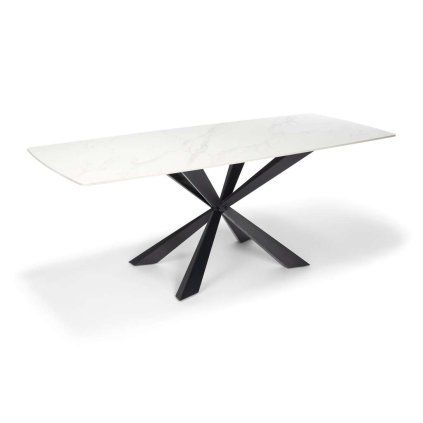 Serdan étkezőasztal, fehér