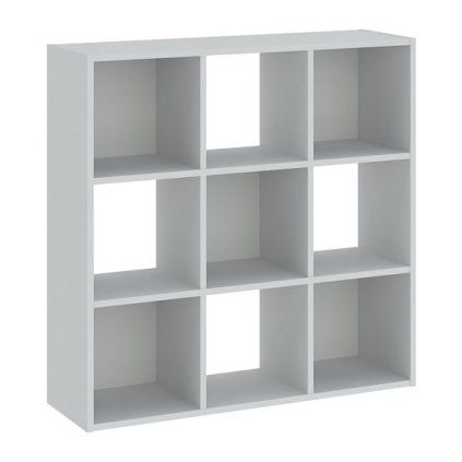 Sinde polcrendszer 3x3, fehér