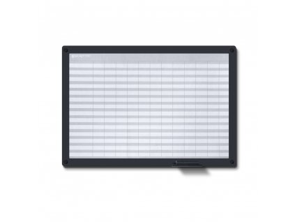 Plánovací tabule Glassboard, 90 x 60 cm, černá