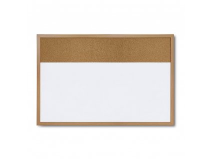 Combi Board whiteboard / korek 60 × 90 cm, bílá