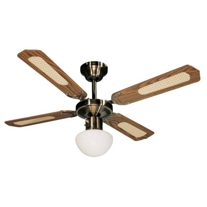 Stropní ventilátor Burgos, ořech