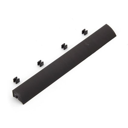 Plastový nájezd Linea Easy 39 x 4,5 x 2,5 cm, tmavě hnědá