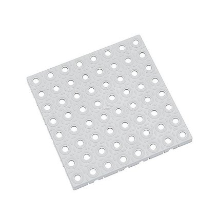 Podložka pod židli AvaTile 128 x 103 x 1,6 cm, šedá