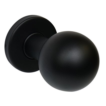 Dveřní klika KNOB 01, černá