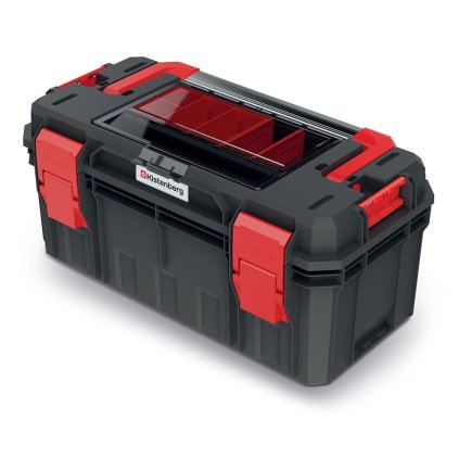 Kufr na nářadí B, šířka 55 cm, organizér, černá