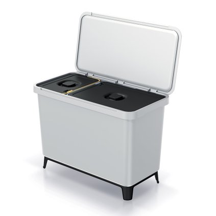 42792 odpadkovy kos 23 10 l svetle seda