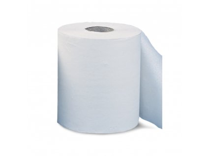 Papírové ručníky v rolích Maxi - 6 ks, bílá