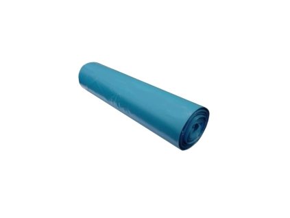Pytle na odpad z LDPE 120 l – 40 µm 25 ks, modrá