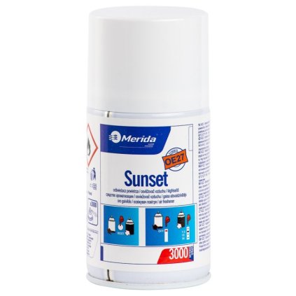 Vůně do osvěžovače vzduchu SUNSET 243 ml, bílá
