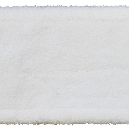Mop z mikrovlákna s kapsami Economy, 40 cm, bílá