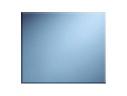 Zrcadlo s fazetou, 60 × 50 cm, stříbrná