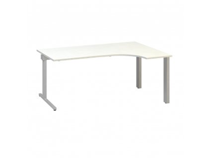 Ergonomický stůl ProOffice C 180 x 120 cm, pravý, bílá