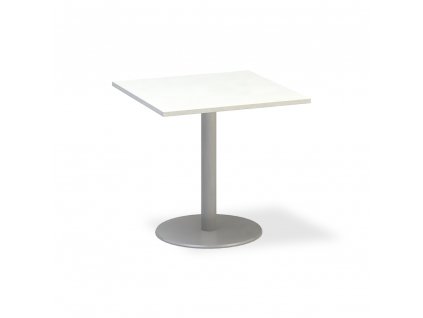 Jednací stůl ProOffice 80 x 80 cm, bílá
