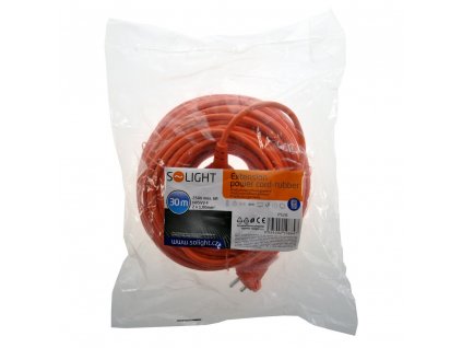 Prodlužovací kabel spojka 1Z - 30m, oranžová