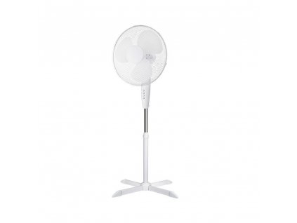 Stojací ventilátor 40 cm, bílá