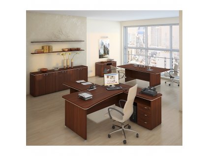 Sestava kancelářského nábytku TopOffice 5, driftwood