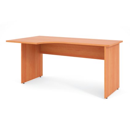 Ergonomický stůl Impress 160 x 90 cm, levý, hruška