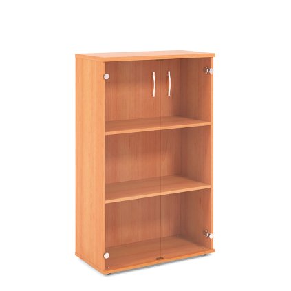 Střední skříň Impress 74 x 37 x 119,6 cm, hruška