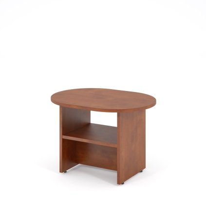 Konferenční stůl Impress 80 x 60 cm, oválný, hruška