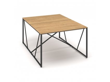 Stůl ProX 118 x 163 cm, dub hamilton / grafit