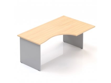 Rohový stůl Visio LUX 160 x 100 cm, pravý, dub