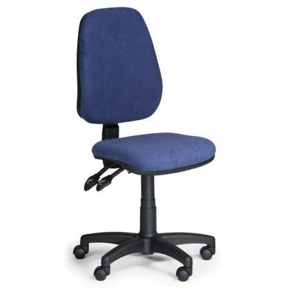Pracovní židle Alex bez područek, modrá