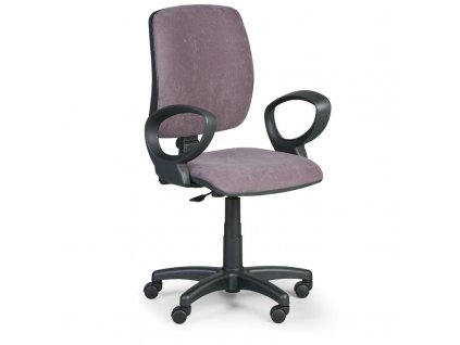 Pracovní židle Torino II područky D, šedá