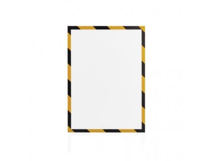 Magnetický bezpečnostní rámeček Magnetofix A4 - 5 ks/bal, žlutá