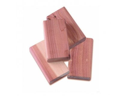Odpuzovací destičky proti molům Compactor, 4 ks, přírodní dřevo