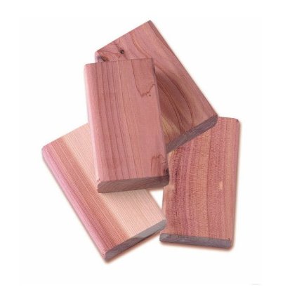 Odpuzovací destičky proti molům Compactor, 4 ks, přírodní dřevo