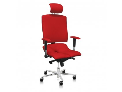 Zdravotní židle Architekt II, červená