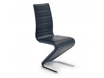 Jídelní židle Medisen, černá / bílá