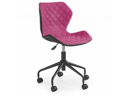 Dětská židle Matrix, růžová / černá