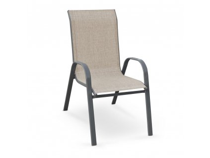 Zahradní židle Mosler, šedá