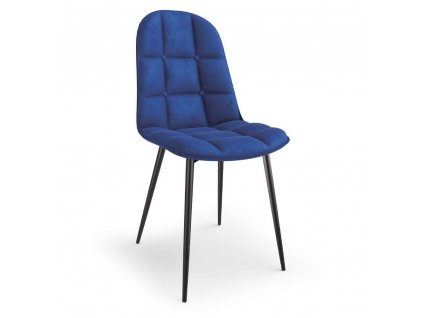 Jídelní židle Lancaster, modrá / černá