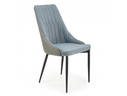Jídelní židle Ceres, modrá / šedá