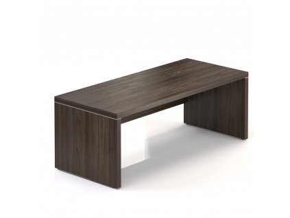 Stůl Lineart 200 x 85 cm, jilm tmavý