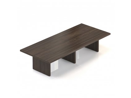 Jednací stůl Lineart 320 x 140 cm, jilm tmavý