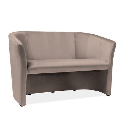 Cuba Velvet kanapé, kétüléses, bézs
