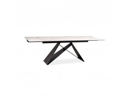 Jídelní stůl Westin II 160 x 90 cm, šedá / černá