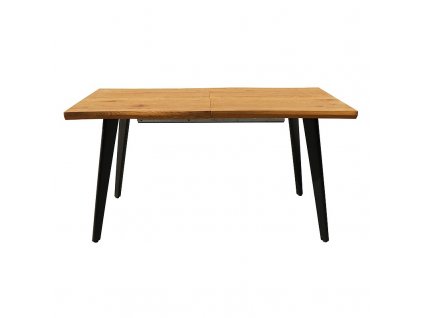 Jídelní stůl Fresno, 150–210 cm, dub / černá