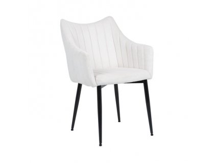 Jídelní židle Monte, bílá / černá