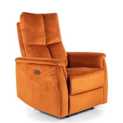 43248 masazni kreslo neptun ii oranzova