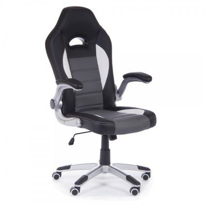 12288 3 kancelarske kreslo tech plus cerna seda