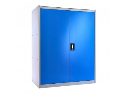 40565 2 kovova skrin na naradi 92 x 50 x 117 cm cylindricky zamek modra ral 5012