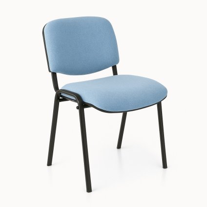 Viva N konferencia szék, fekete lábak, kék