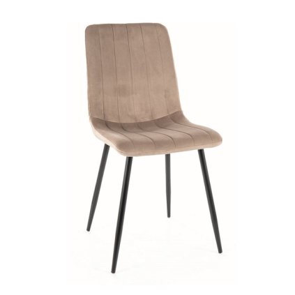 45674 1 jidelni zidle elen velvet bezova