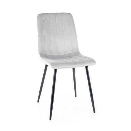 45677 1 jidelni zidle elen velvet svetle seda